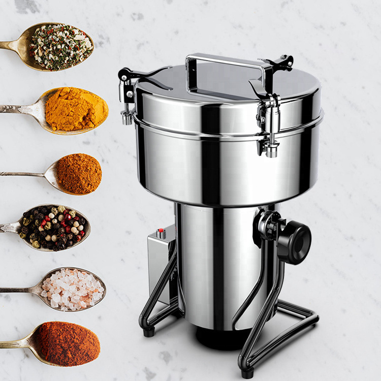 high quality household portable flour powder grinder hot pepper chili grinding machine