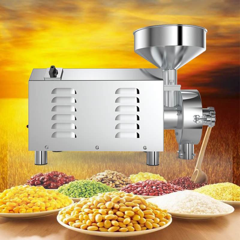 Best-selling electric mini grain mill  /wheat flour mill price