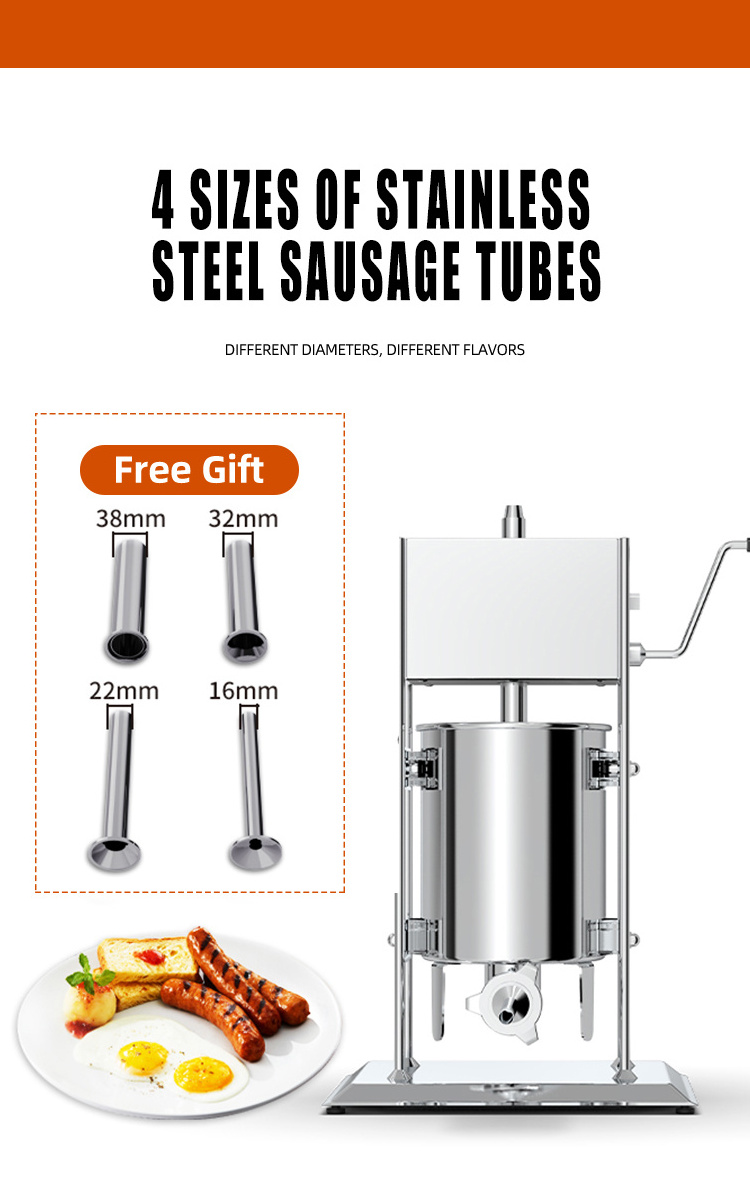 Hot sale sausage filling machine with cliiping machine small electric enema machine