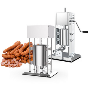 Chuangyu low price manual type industrial sausage stuffer machine hydraulic meat filler