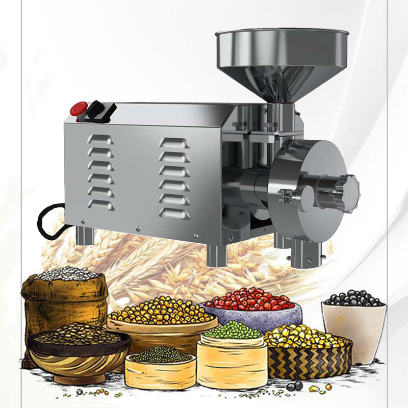 Best-selling electric mini grain mill  /wheat flour mill price