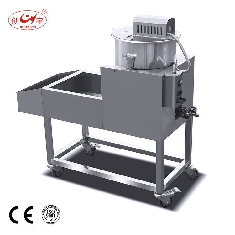 Stainless steel industrial commercial making caramel popcorn big machine