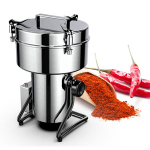 high quality household portable flour powder grinder hot pepper chili grinding machine