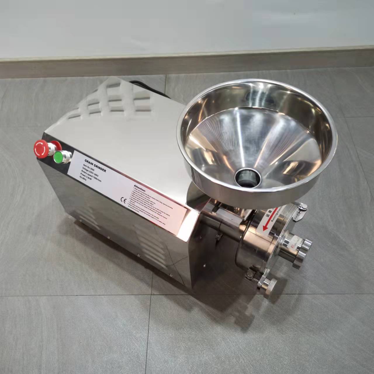 Easy To Operate Durable OEM Factory Price Dry Fruit Powder Grinder For Kitchen Use With High Capacity