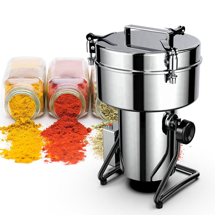 high quality household portable flour powder grinder hot pepper chili grinding machine