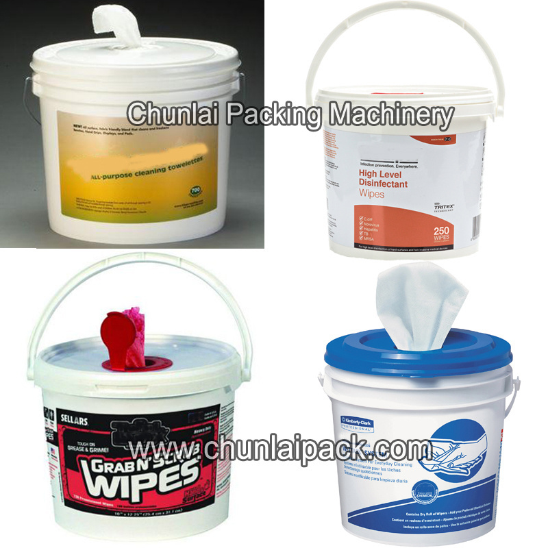 Semi Automatic Single Sheet Toilet Roll Non-folding Baby Wipe Tissue Wet Wipes Canister Wet Wipe Machine