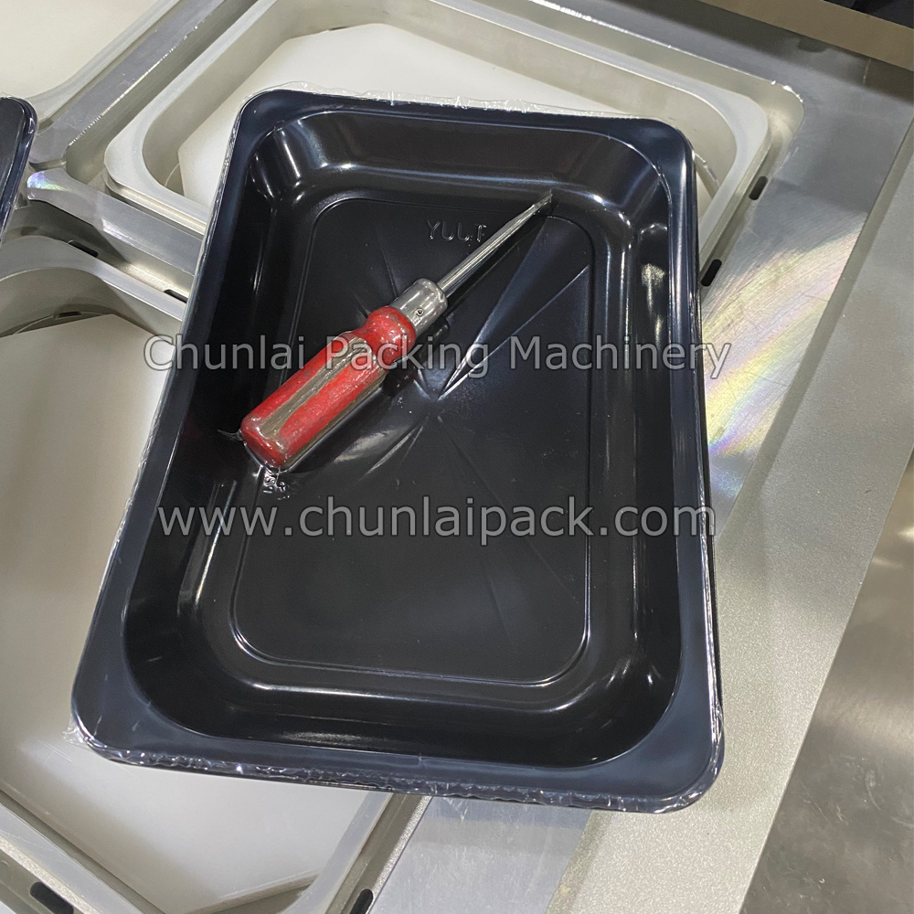 Beef Poultry Meat Fish Shrimp Salmon Seafood Tray Vacuum Skin Packing Machine