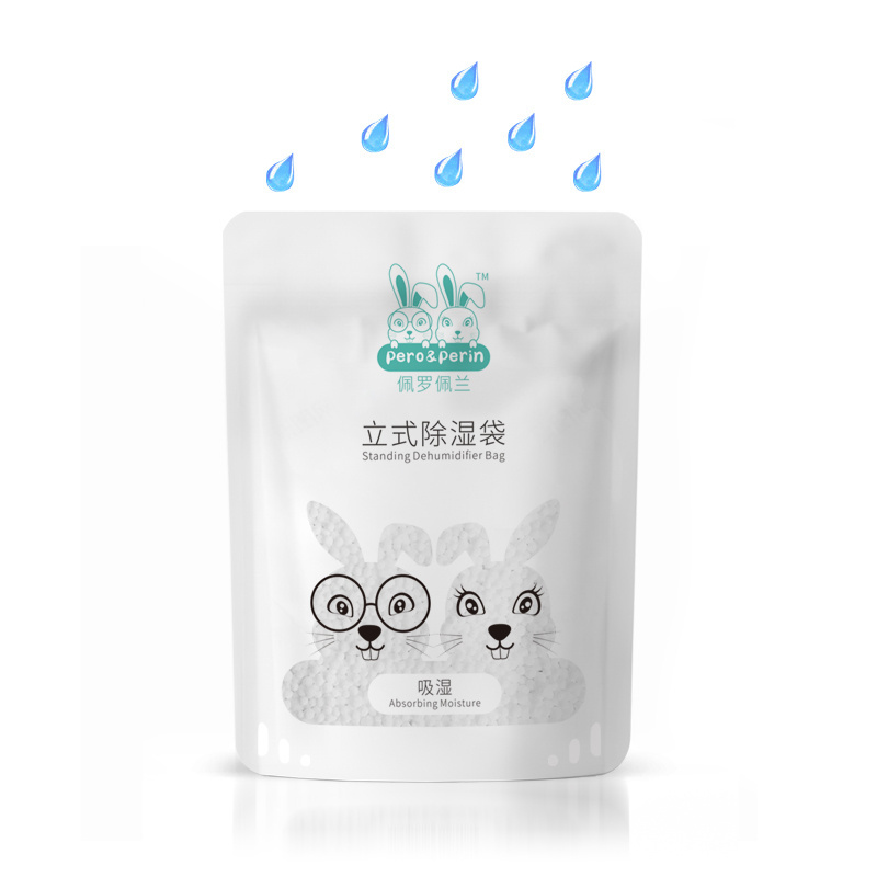 200g Self-standing Dehumidifier bag Doypack Moisture Absorber