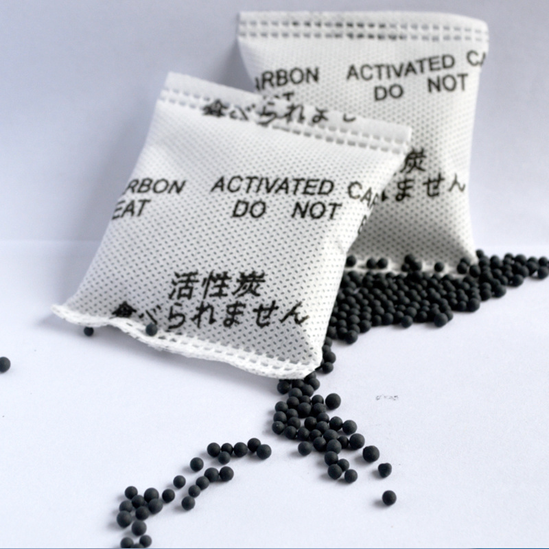 Granular Desiccant Activated Carbon Strong Adsorption Black Chemical Auxiliary Agent Activated Charcoal Black Granular / Ball