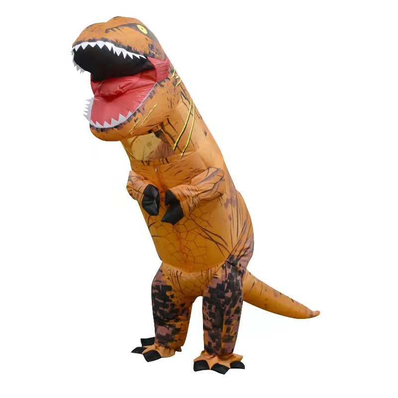 Halloween Tyrannosaurus Rex Inflatable Cosplay Garment Festival Party Funny Pterosaurus Inflatable Costume Dinosaur Clothing