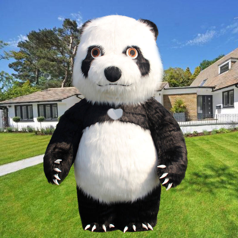 2M 2.6M 3M Polar Bear Cartoon Doll Costume Opening Activity Clothing Giant Inflatable Panda Costume