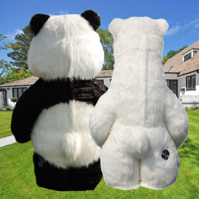 2M 2.6M 3M Polar Bear Cartoon Doll Costume Opening Activity Clothing Giant Inflatable Panda Costume