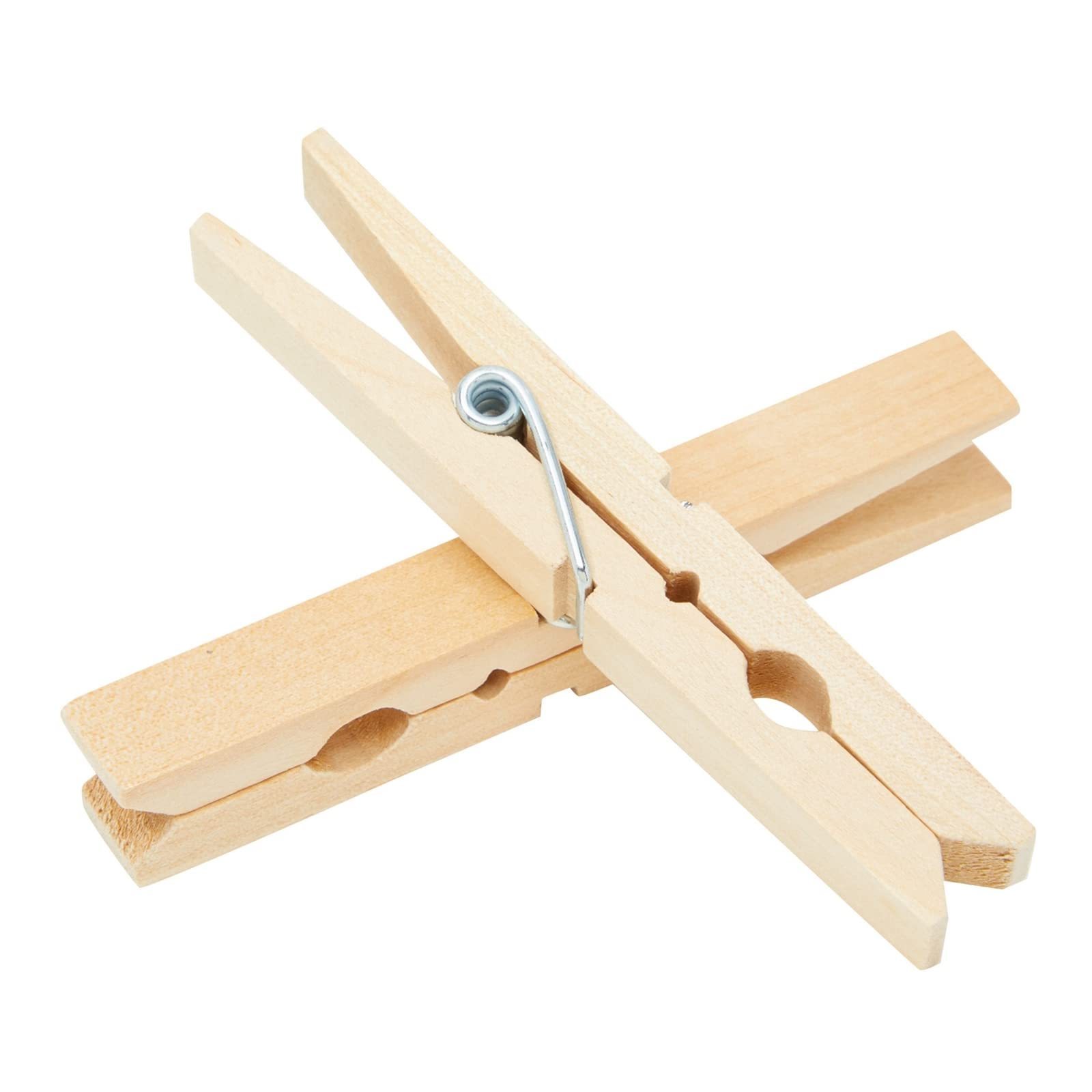 High quality mini wood wooden hanging clothes pin clip peg clothespin