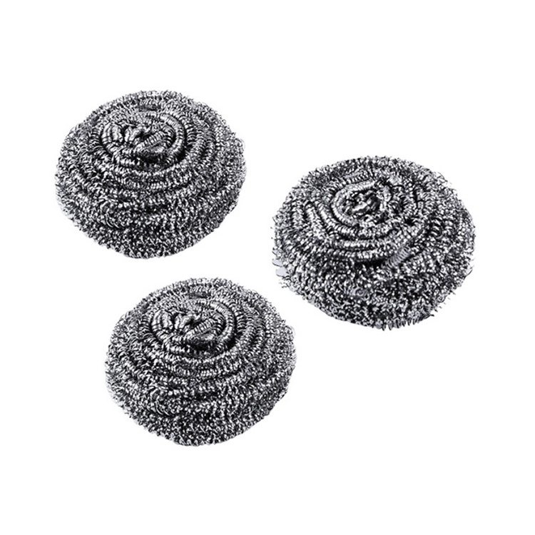 Premium Stainless Steel Cleaning Wire Ball Kitchen Sink SUS410 Dish Washing Wool Scrubber Scouring Pads Metal Kitchen Sponge