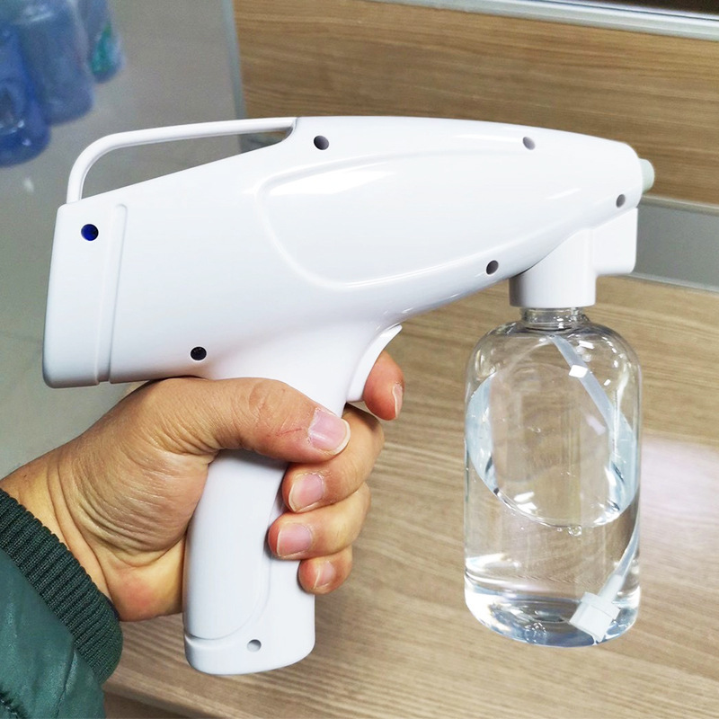 Portable Disinfection Spray Gun Rechargeable Nano Wireless Fogging Spray Sanitizing Gun with Big Capacity