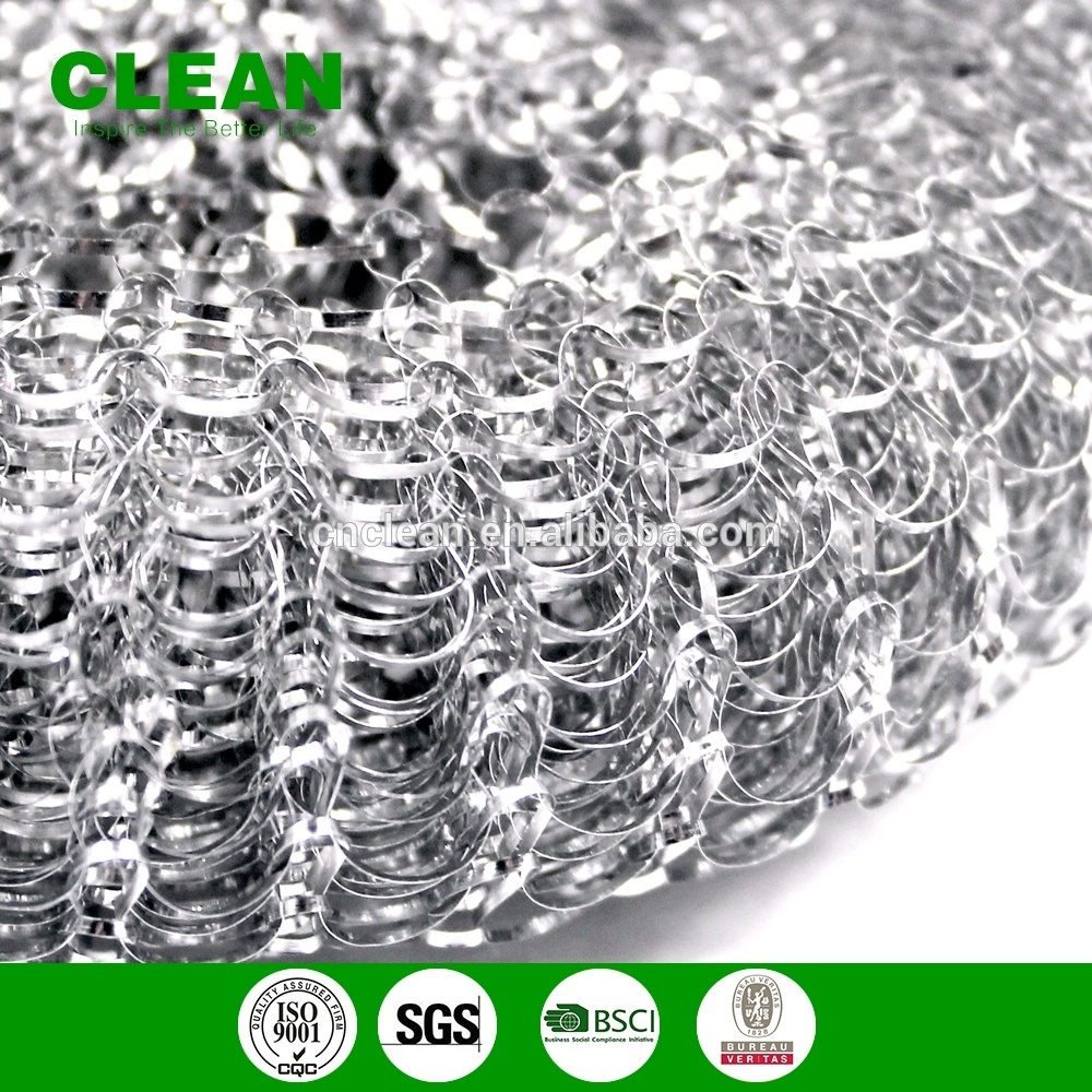 Premium Stainless Steel Cleaning Wire Ball Kitchen Sink SUS410 Dish Washing Wool Scrubber Scouring Pads Metal Kitchen Sponge