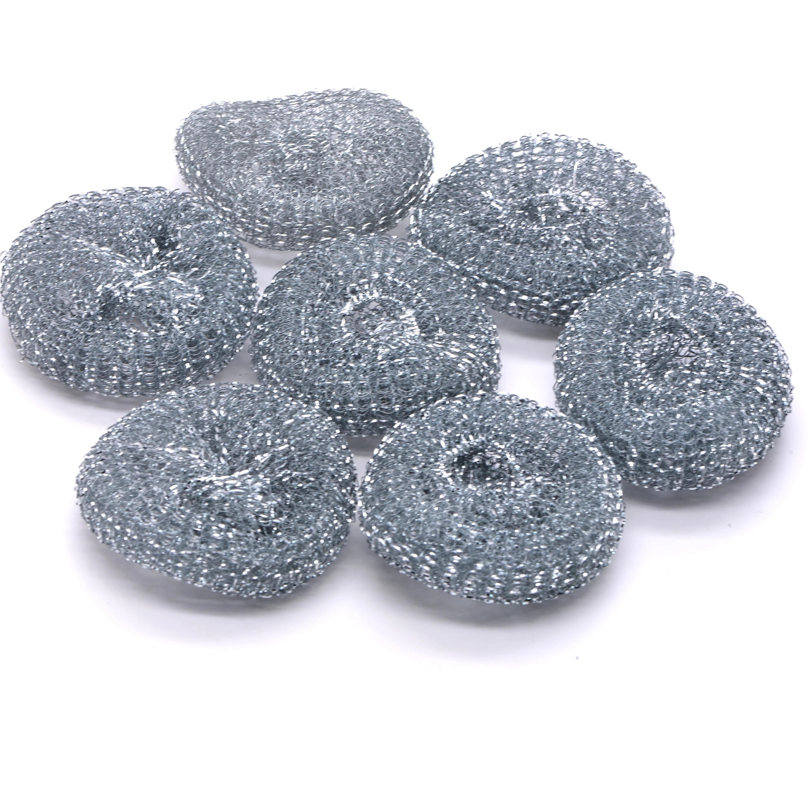 Kitchen and pot duty  cleaning stainless steel wire scourer metal scrubber