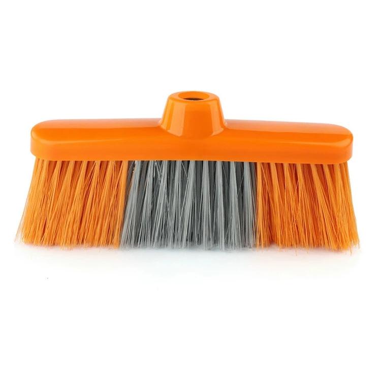 Wholesale custom logo household practical Indoor and Outdoor Superior Plastic pp material small broom head