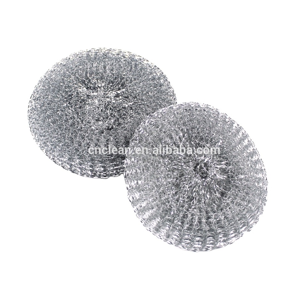 Premium Stainless Steel Cleaning Wire Ball Kitchen Sink SUS410 Dish Washing Wool Scrubber Scouring Pads Metal Kitchen Sponge