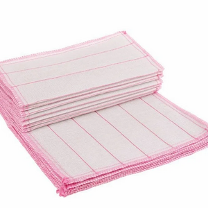 Kitchen Anti Greasy Bamboo Fiber Clean Dishcloths Kitchen Microfiber Clean Towel