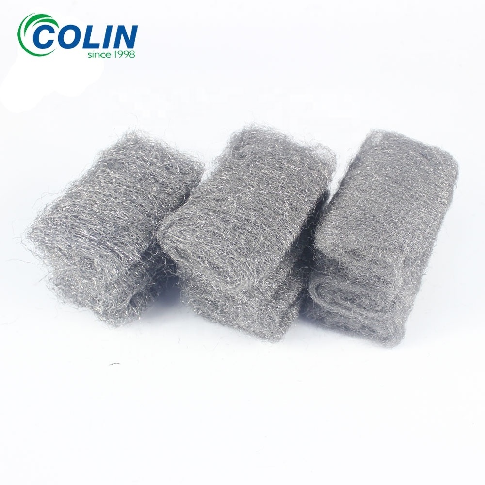 Fine Grade Steel Wool Scrubber Steel Wool Soap Pads Scourer Scrubber Magic Cleaner Kitchen Cleaning Tool for Dishes Pots Pans