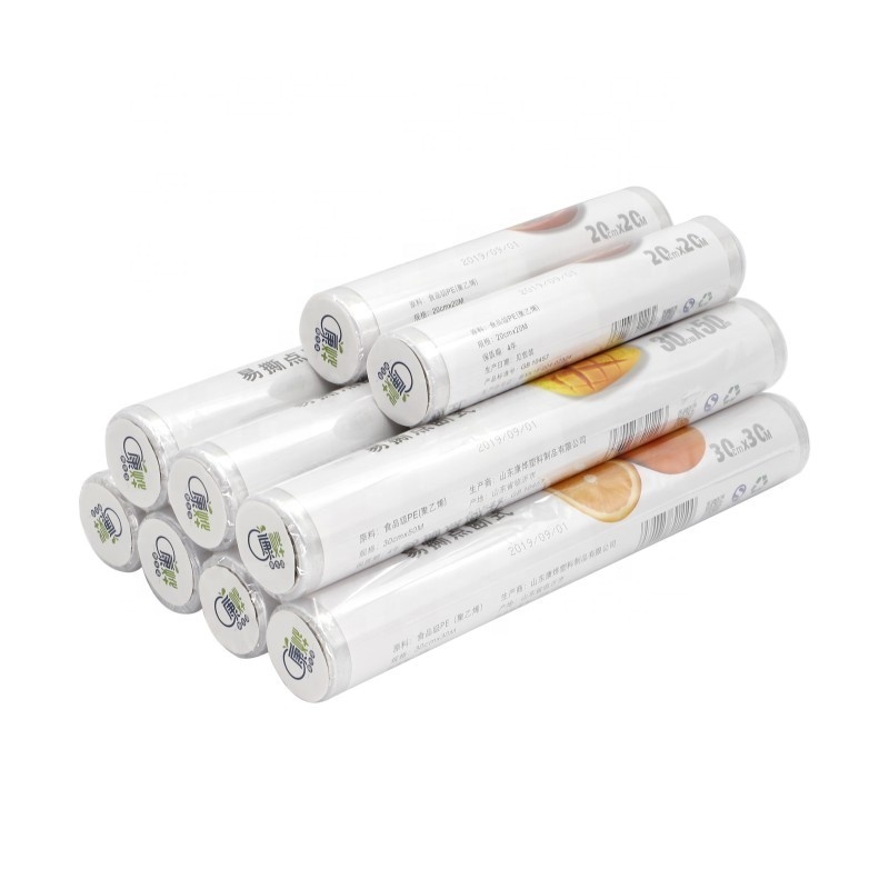 Anti-fog Packaging PVC Plastic Film Roll Cheapest Products Food Plastic Wrap With Slide Cutter Plastic Packing Food Wrap Film