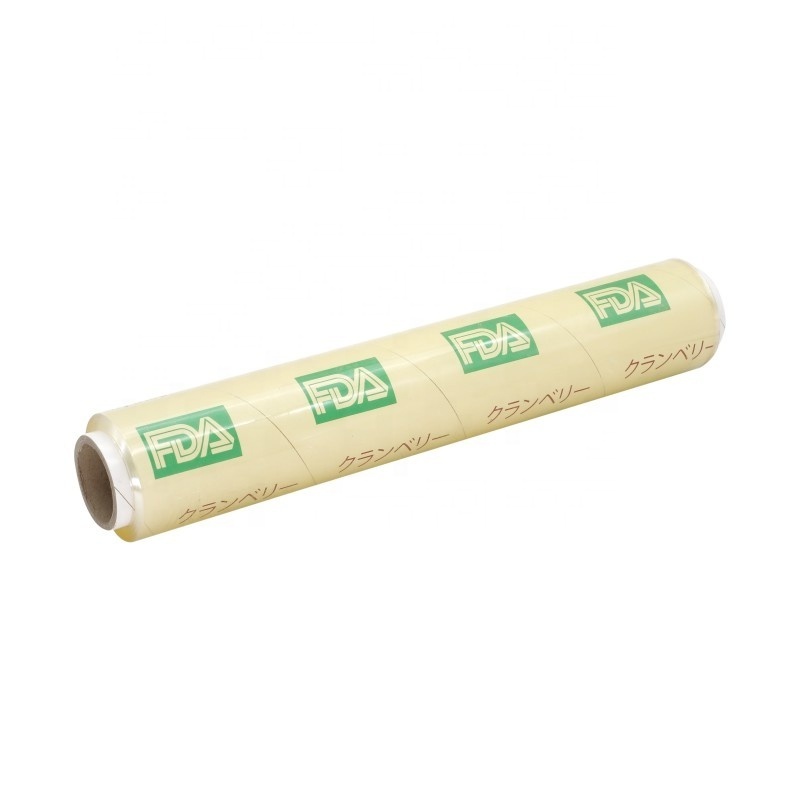 Anti-fog Packaging PVC Plastic Film Roll Cheapest Products Food Plastic Wrap With Slide Cutter Plastic Packing Food Wrap Film