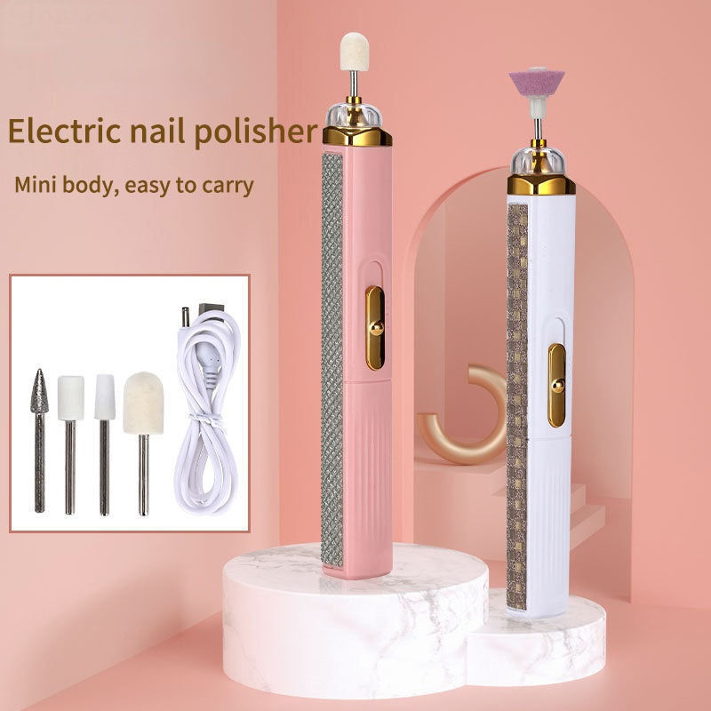 MRY Cordless Nail Grinder Women's Electric Nail Trimmer Electronic Foot File Portable Electric Nail Drill