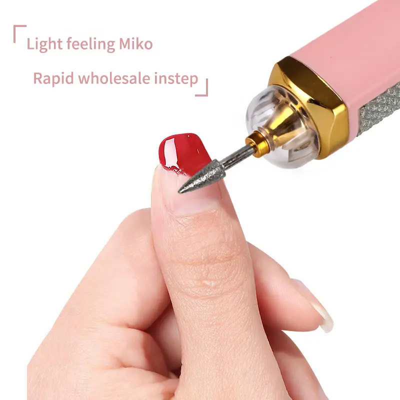 MRY Cheap Price Professional Manicure Pedicure Kit Electric Nail Drill Machine Cordless Electric Nail Drill Machine Foot Grinder