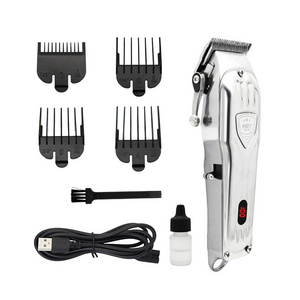 MRY Custom Logo Smart Professional Hair Clippers Electric Hair Trimmers Men Clippers