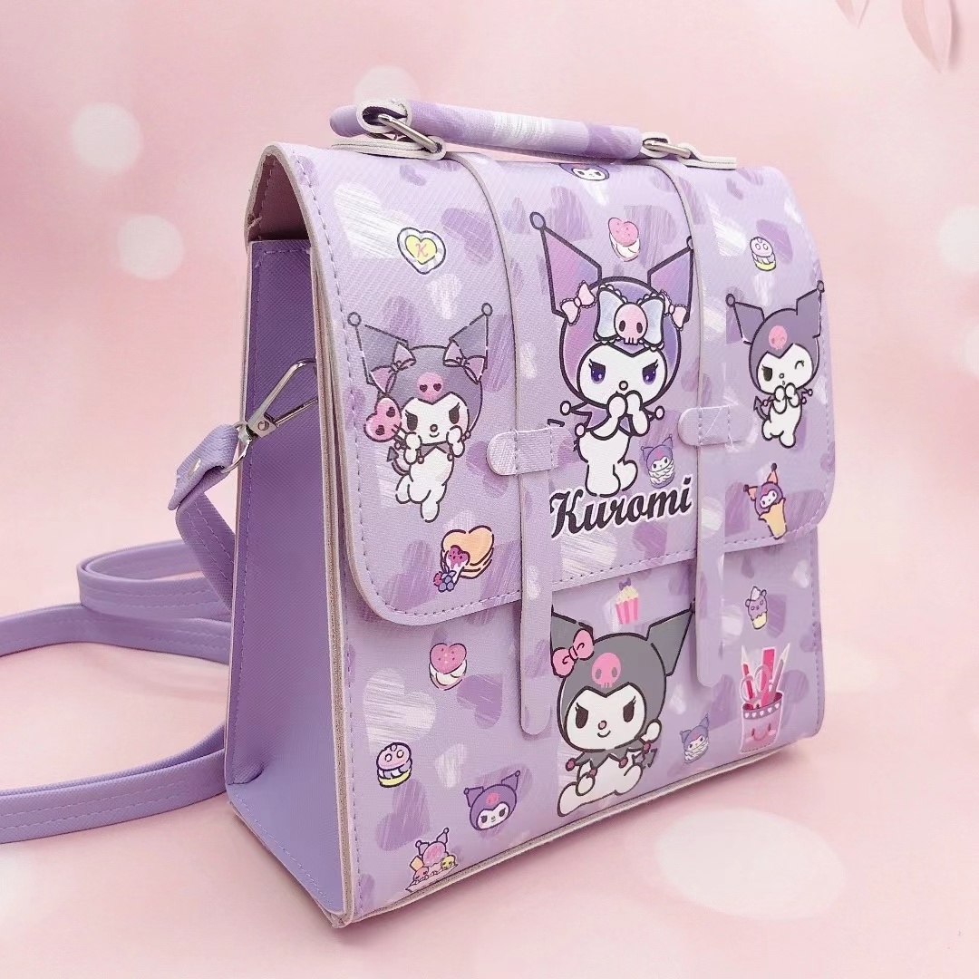 2024 children school bags hello kitty backpacks girls cute PU backpacks