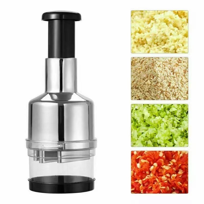 New Arrival Hand Press Food Garlic Cutter And Vegetable Slicer Cutter Onion Chopper