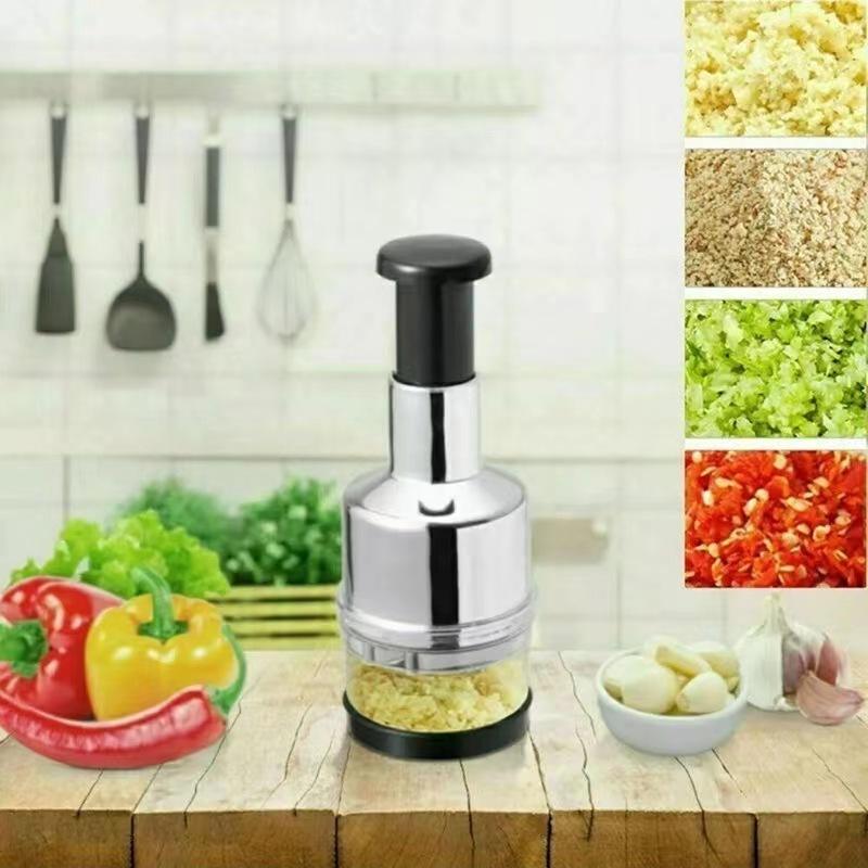 New Arrival Hand Press Food Garlic Cutter And Vegetable Slicer Cutter Onion Chopper