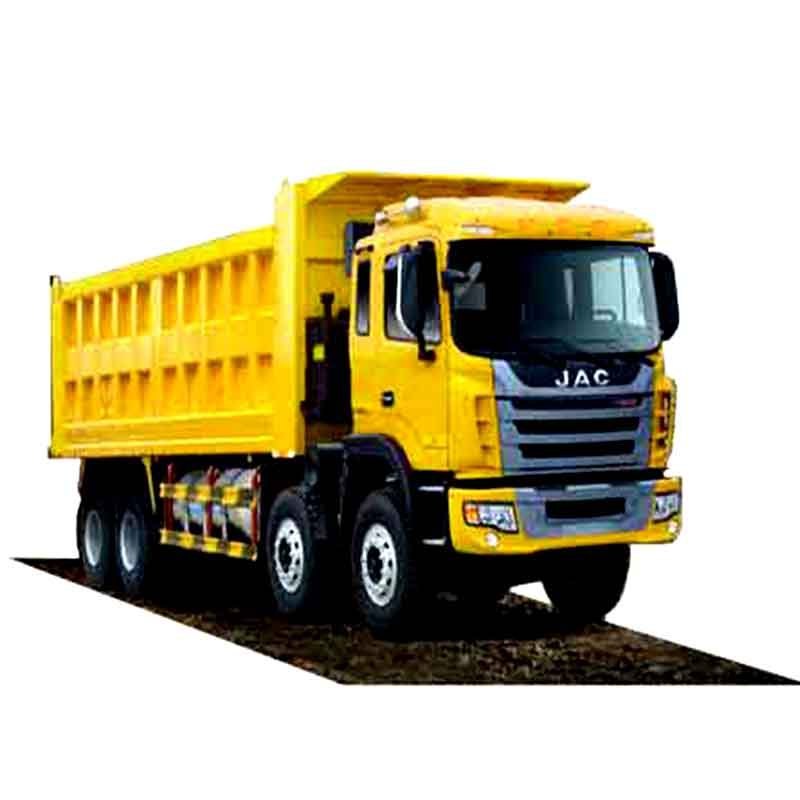 jac 12 wheel 25 cbm 40 ton front dump hyva cylinder tipper truck for hot sale