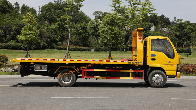 ISUZU wrecker tow truck 4x2 kv100p 600p 700p 3ton 5ton tow wrecker truck china rollback wrecker beds truck