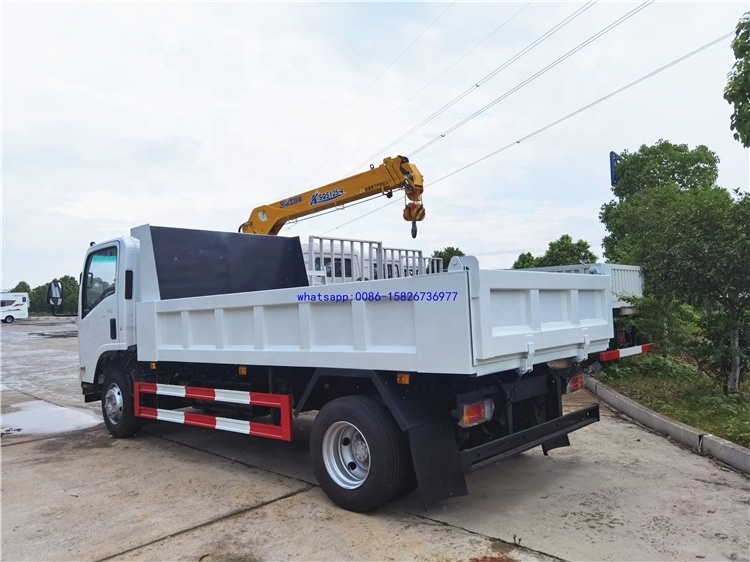 Japanese lSUZU 4 ton 5 ton tipper truck small Japan tipper truck sale