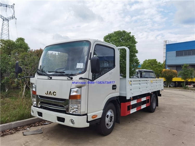 JAC cargo transport truck 4ton 5ton small cargo truck JAC cargo trucks 4x4 cheap price