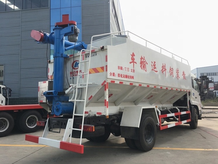 Dongfeng Tianjin 18cbm 20cbm transport feed bulk feed truck