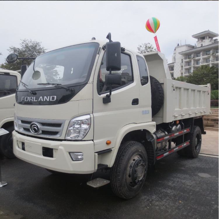 Foton new 4x4 5 tons small dump tipping truck for sale