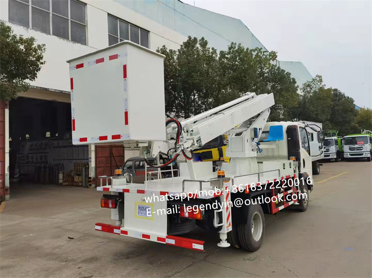 Sinotruk HOWO 6W 14 16m Aerial Truck 50 ft New Insulated Bucket Lift Work Platform Truck