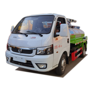 Cheap price Dongfeng new mini vacuum fecal cleaner truck small liquid waste fecal suction truck for sale