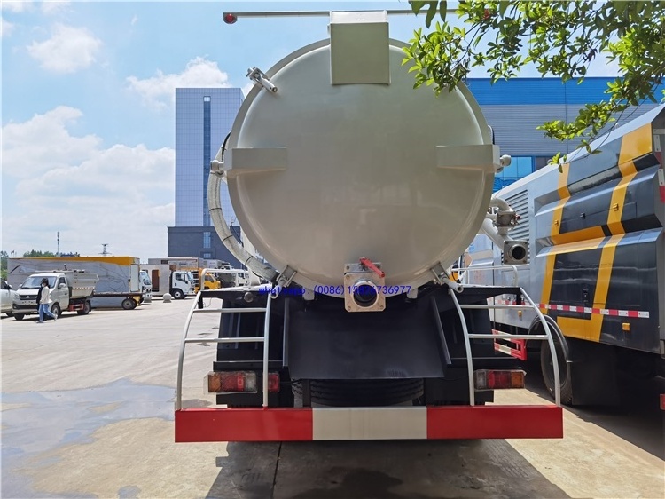 Japan FTR 12cbm septic tank cleaning sewage suction truck 10cbm Japanese vacuum truck sewage suction