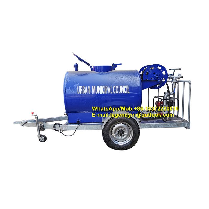 Agriculture 1m3 1.5m3 2m3 4m3 5m3 small water bowser tank trailer