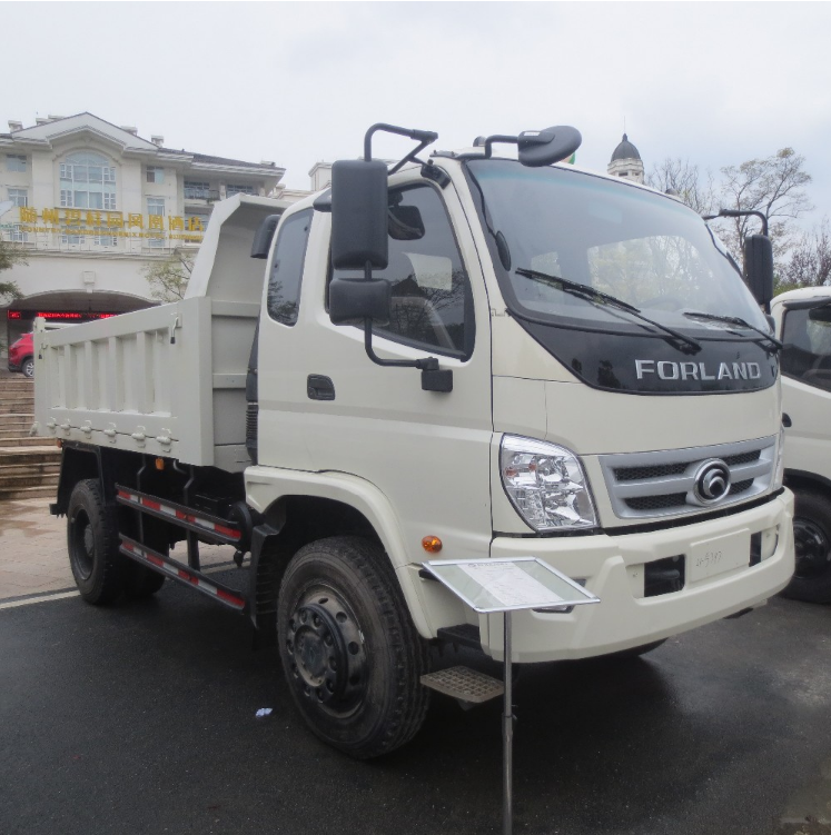 Foton new 4x4 5 tons small dump tipping truck for sale