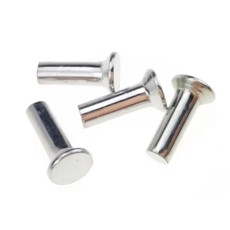 shenzhen ningbo suzhou Hardware  Custom Hollow Zinc for Linings Aluminum DIN Brake Disc Semi Tube Rivets Brake Pad Rivet