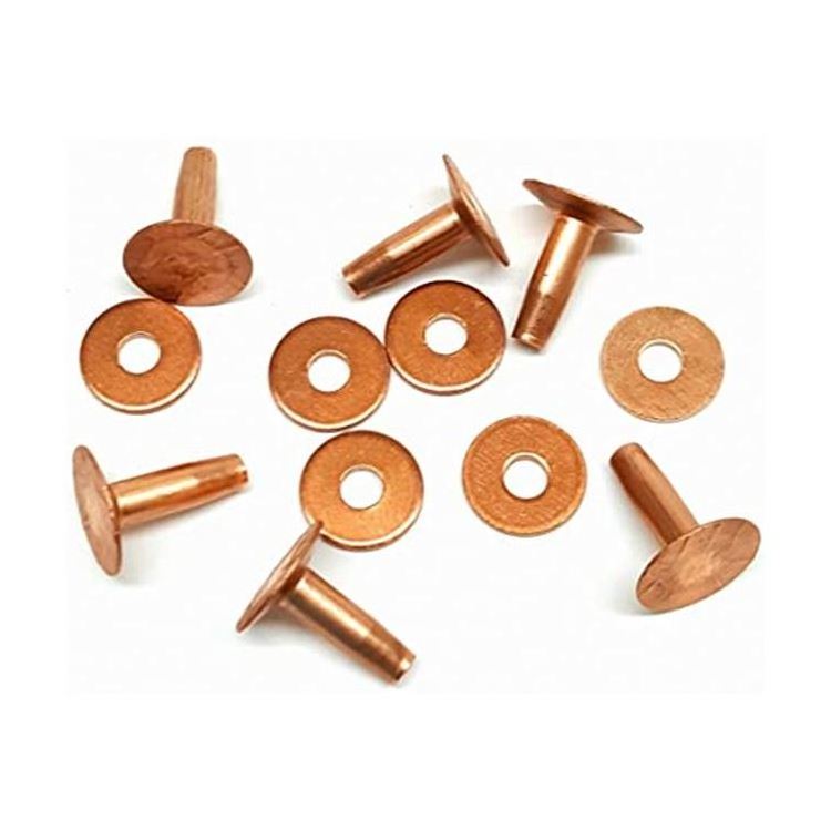 Source Factory industrial custom rivet nut tubular rivet screw metal stainless steel brass copper aluminum rivet