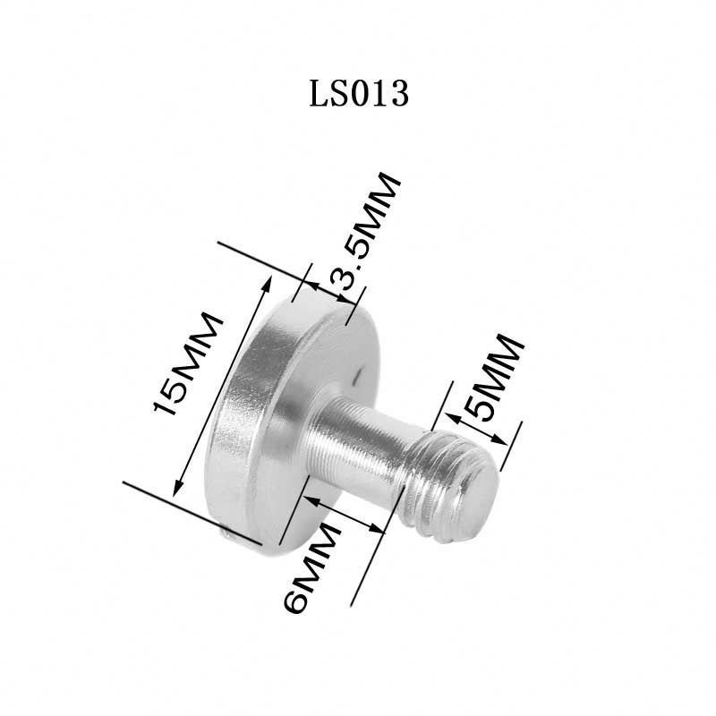 High quality adapter screw camera spy mounting screw Camera Accessories Pan Head Adapter Screw for action cameras