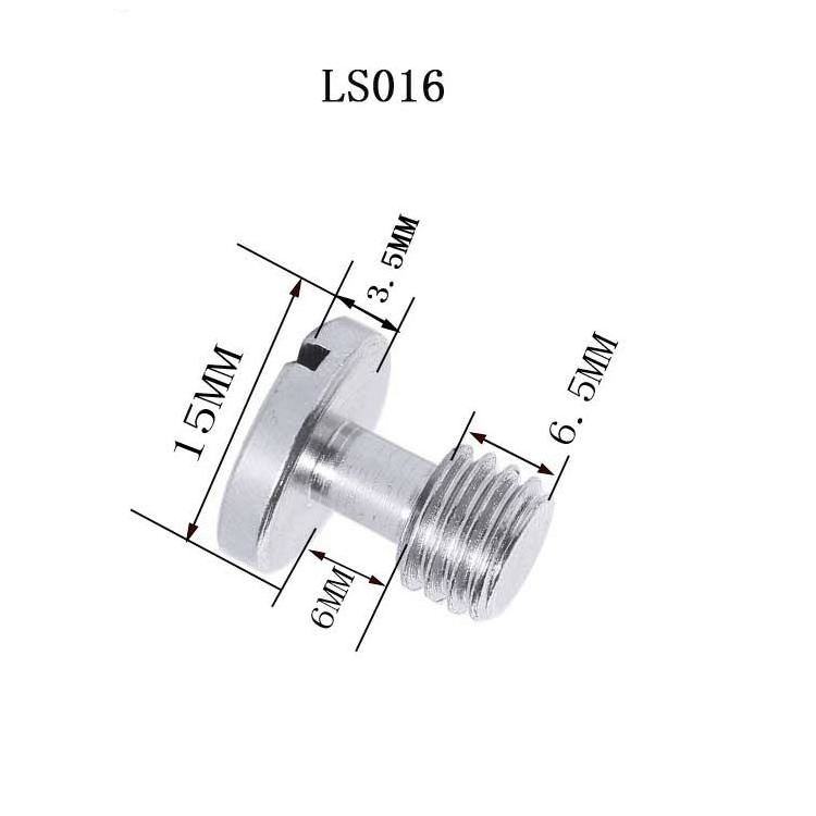 High quality adapter screw camera spy mounting screw Camera Accessories Pan Head Adapter Screw for action cameras