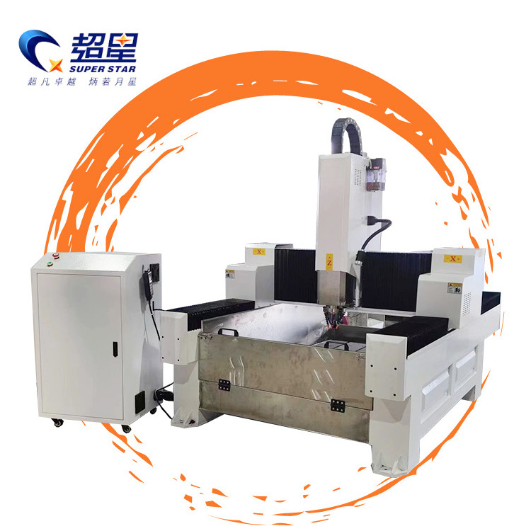 china cheap 3 axis stone cnc router  1325 3d stone carving marble granite cutting engraving machine price