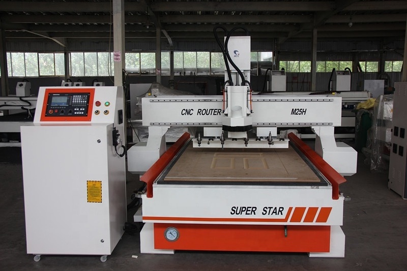 Linear Auto Tool Changer 1325 ATC  cnc router machine for Woodworking Furniture